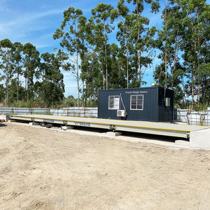 ร้อนขาย150Ton ชั่งน้ำหนักรถบรรทุกชั่งน้ำหนักสถานีที่มีเครื่องชั่งน้ำหนักระบบ - Product Image 2