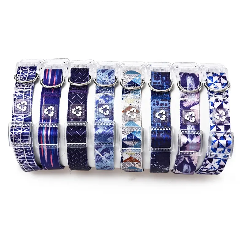Petstar Pet Accessories Environmental Eco friendly Recycled Material 100% Recycle PET Dog Collar