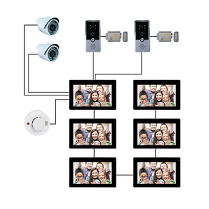 Timbre de puerta con cámara de vídeo, intercomunicador para seguridad del hogar - Product Image 6