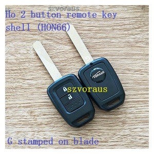 車のキーシェル (Hon66) のためのHo 2ボタンのリモートキー - Product Image 2