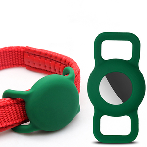 Orta boy GPS Tracker Apple Airtag Anti-Scratch için koruma kapağı kabuk Pet köpek kedi için renkli silikon koruyucu kılıf - Product Image 5