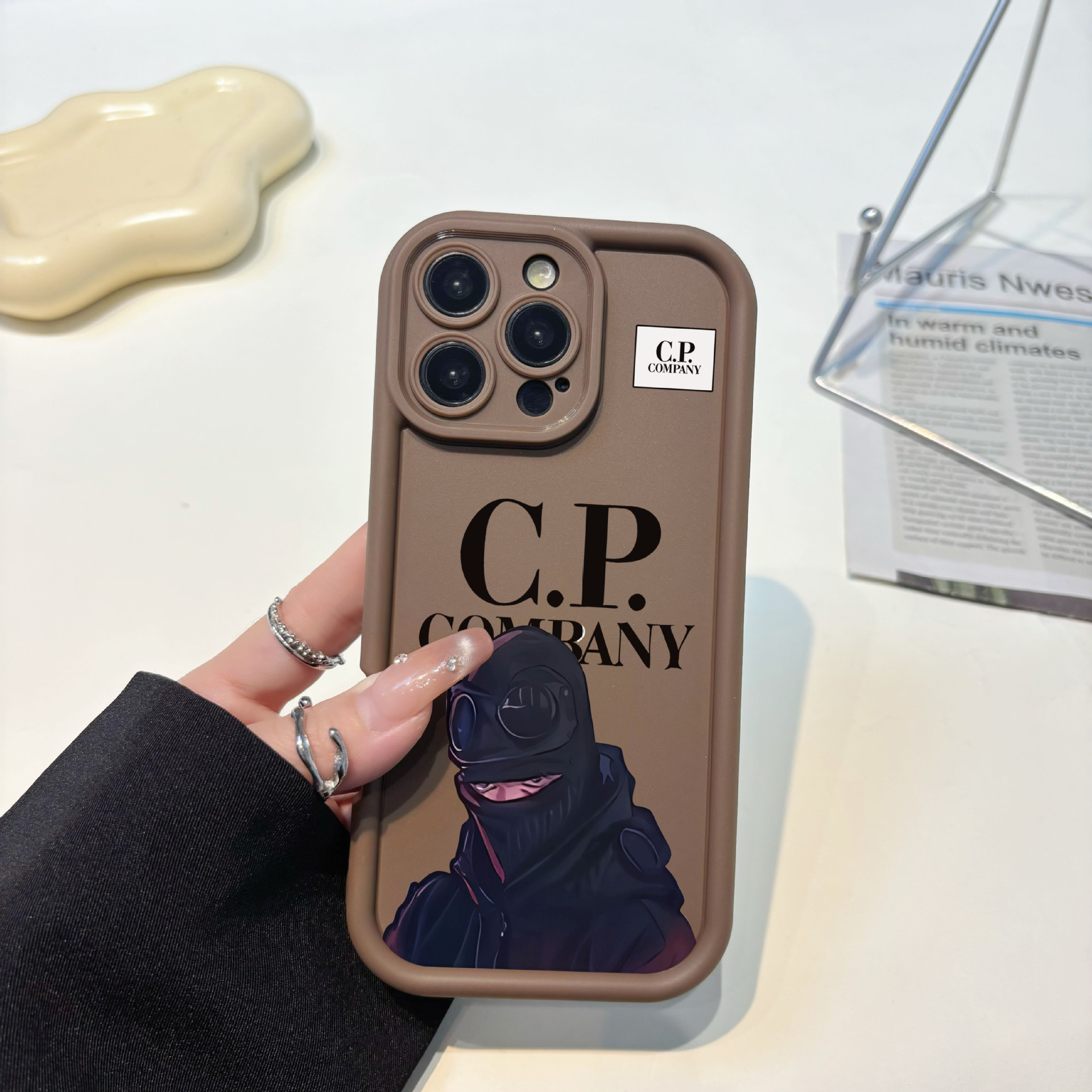 Cp chapeau hommes -- café brun
