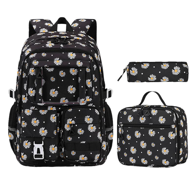 Black with lunch bag