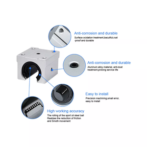 SBR16UU SBR12OU SBR13UU SBR20UU SBR12LUU 16mm Ball Linear Bearing <strong>Block</strong> <strong>CNC</strong> <strong>Router</strong> SBR16 Linear <strong>Guide</strong> - Product Image 5