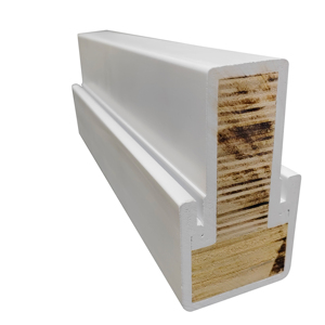 T-bar Mullion takviye LVL plastik profilleri ile sıcak satış PVC pencereler ve kapı çerçevesi - Product Image 1