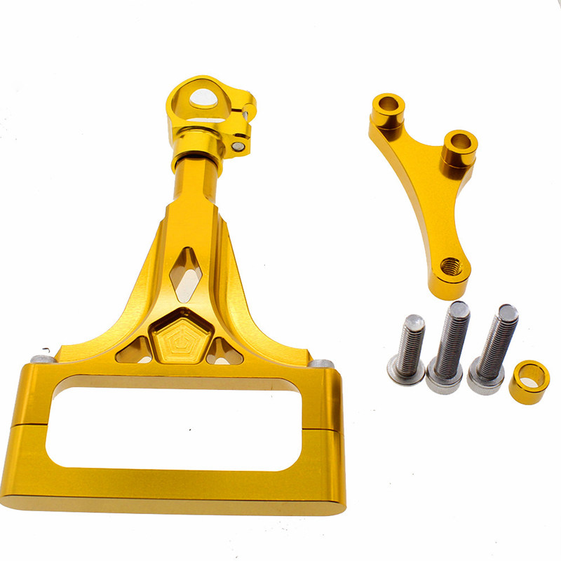 Soporte de regla de titanio dorado 03-09, diseño original para coche, sin necesidad de modificar el cabello.