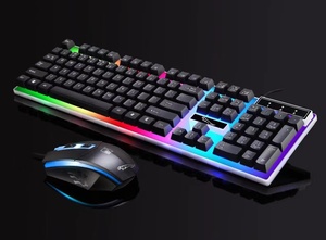 <strong>LED</strong> <strong>Wired</strong> Gaming <strong>Keyboard</strong> and Mouse Combo Backlit Full Size for Gamer Desktop Mouse <strong>Keyboard</strong> Set - Product Image 6