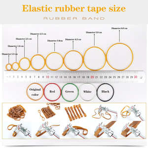 Yüksek elastik lateks 5 döngü direnç bandı baskılı spor salonu Fitness Mini çekme bandı ev egzersiz ve tonlama tüpleri için - Product Image 6