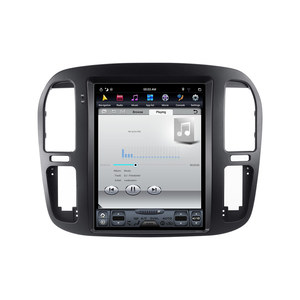 Per Toyota Land Cruiser Lc100 Android 11 128G Tesla Style Big Touch Screen Car Multimedia Player GPS Audio Radio Head Unit - Product Image 2