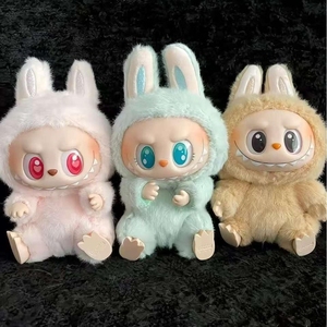 第二世代ラブブモンスターエキサイティングな座っているかわいいぬいぐるみ人形面白いおもちゃDベストギフトブラインドボックス