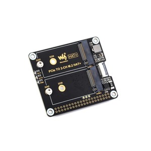Adattatore da PCIe a 2 pollici M.2 per Raspberry Pi 5, compatibile con unità a stato solido NVMe taglia 2230/2242, cappello Raspberry Pi 5 M.2 - Product Image 1