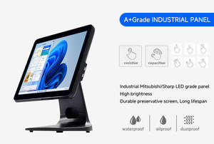 零售商店的<span class=keywords><strong>Pos</strong></span> J1900自动收银员<span class=keywords><strong>Pos</strong></span> <span class=keywords><strong>Aio</strong></span>现金机<span class=keywords><strong>Pos</strong></span>系统带打印机