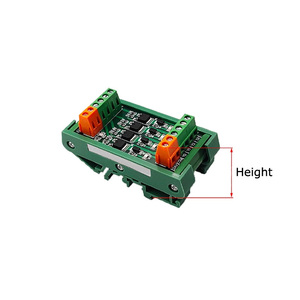 5A/24VDC PLC Amplifier Board 4/8//12/16 Channel Transistor Signal <strong>Output</strong> NPN/PNP SCR Module - Product Image 1