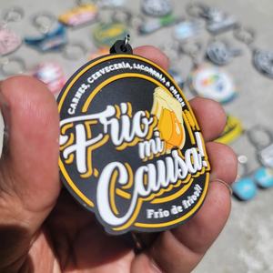 2D/3D Rubber Key Chain <strong>Custom</strong> Logo Soft Pvc Promotional <strong>Keychains</strong> - Product Image 5