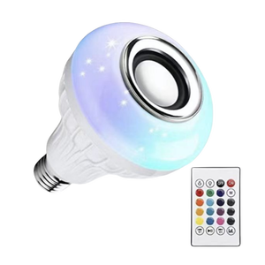 RGB Bluetooth müzik LED ampul kablosuz uzaktan kumanda hoparlör renkli sahne akıllı ev ışık kablosuz uzaktan akıllı ev ışık - Product Image 6