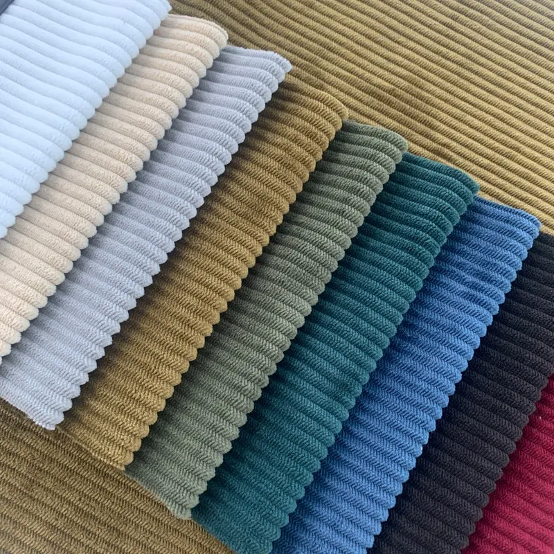 Çin ürün çok renkler tasarım ipek fransız düz kadife polyester kanepe kumaşı mobilya tekstil için