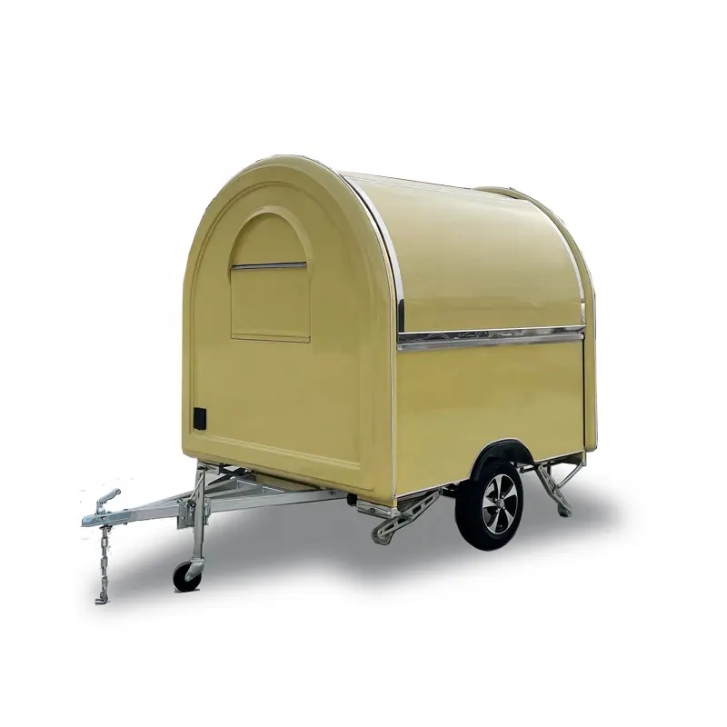 Carrello per catering prezzo di fabbrica cinese con macchine per snack furgone per alimenti mobile curry rice hot dog truck