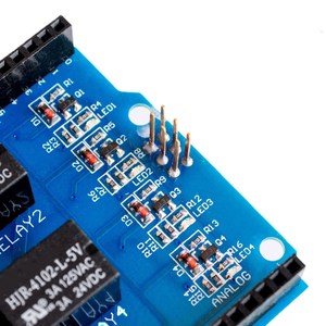 4 kanal 5 v relay schildmodul, vier kanal relay steuerplatine relay erweiterungsplatte für arduino für UNO R3 mega 2560