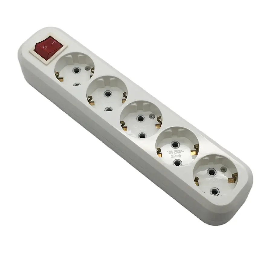 Low price and good quality CE approval 2 Way European socket plug with wire