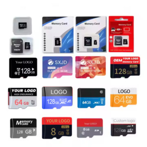 Logotipo personalizado Tarjeta de memoria SD de 64Gb TF Capacidad total 16Gb 32Gb 256Gb Clase 10 U3 A1 Micro Memoria 512Gb USB Flash DVR Tablet PC - Product Image 4