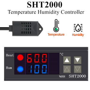Controlador de humedad y temperatura SHT2000, pantalla con Sensor de temperatura y humedad - Product Image 2
