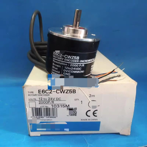 Новый и оригинальный E6C2-CWZ5B 2000P/R поворотный кодер E6C2CWZ5B в наличии на складе PLC Контроллер программирования - Product Image 1