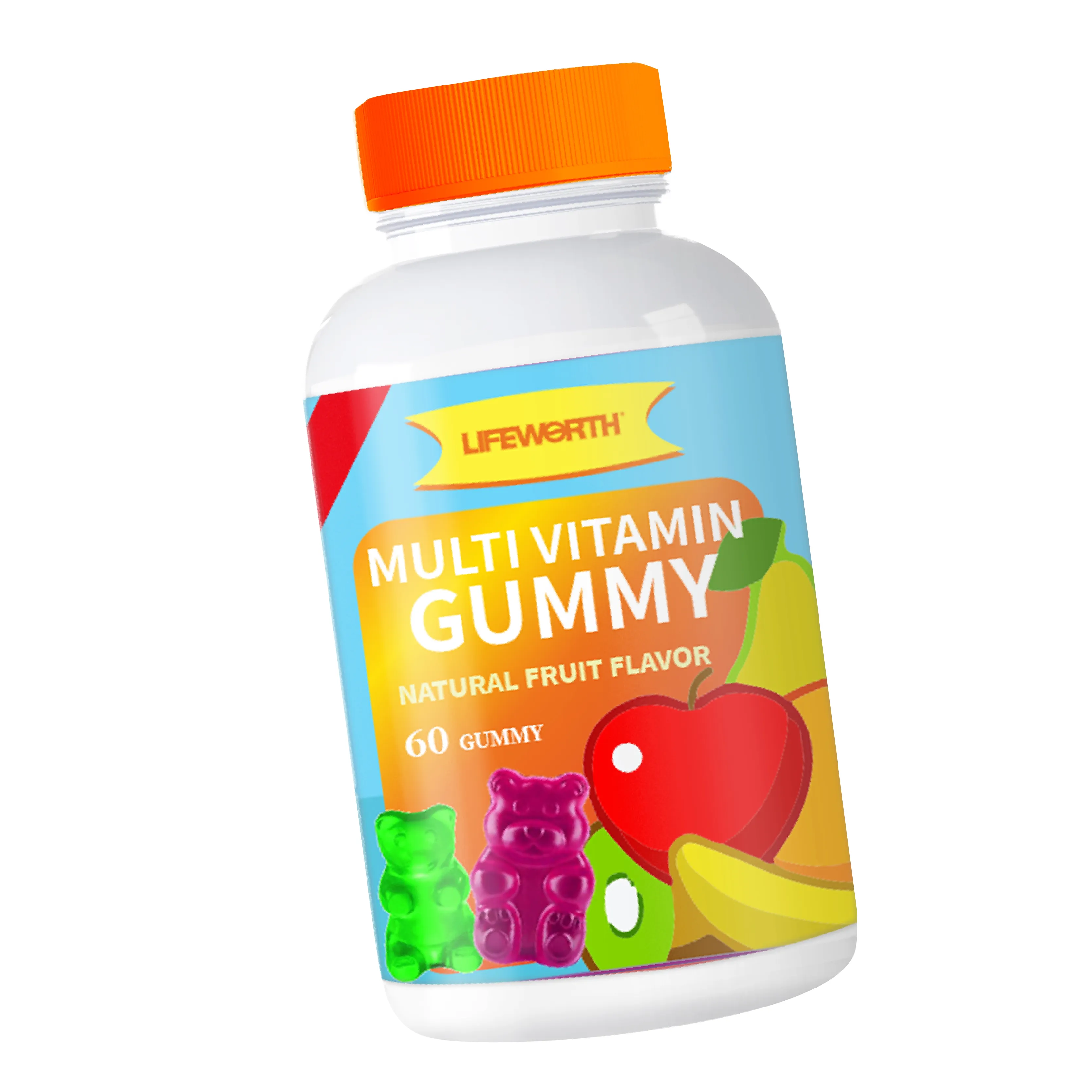 Lifeworth Gummy Bear Vitamin Par Adult Multivitamin Gummies Wholesale Vitamins