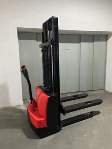 1.5 ton pil kumandalı elektrikli palet istifleyici 3 m fabrika fiyat 2 ton 6 metre elektrikli istifleyici çatallı - Product Image 2