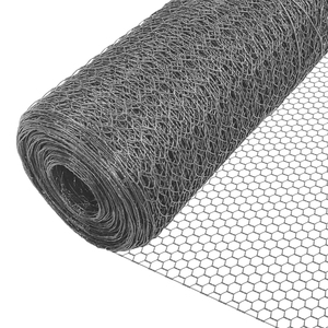 Huhn Sechseckiges Draht geflecht Netz öffnung 1/2 "0,5mm Draht Verzinkt Sechseckig 4ft * 25m Zaun Draht - Product Image 4