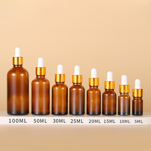 Luxury Essential Oil Packaging 5ml <strong>10ml</strong> 15ml 30ml 50ml 100ml Cosmetic Eye Frosted <strong>White</strong> Serum Glass Dropper Bottle With <strong>Box</strong> - Product Image 5
