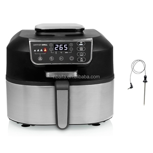 Aifa 5L Smart Air Fryer Electric Deep Large Capacity Air Fryers Multifunctional Visiual Household Kitchen Appliances Oil Free