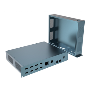 סין ייצור מותאם אישית של גיליון מתכת הטבעה וכיפוף מקרים צבעוניים - Product Image 6