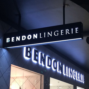 Tùy chỉnh quảng cáo ngoài trời đôi Bên Cửa Hàng Chiếu sáng biển cửa hàng Acrylic freestanding đứng treo dấu hiệu dẫn hộp Đèn - Product Image 4