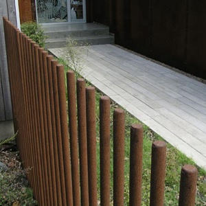 แผงรั้วรั้วโลหะราคาถูกรั้วความเป็นส่วนตัวบริษัทรั้วตาข่ายเหล็ก Corten บ้านสวน - Product Image 3