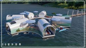 Space Capsule S6. a Sense of Future Technology. Sci-fi Exterior and Luxurious Interior. Purse <strong>Excellent</strong> Living Experience.