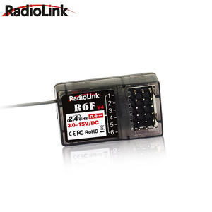 Radiolink R6F приемник 6Ch 2,4 ГГц для RC6GS V2 RC4GS V2 T8FB T8S радиопередатчик пульт дистанционного управления RC автомобильные лодки RC аксессуары - Product Image 3