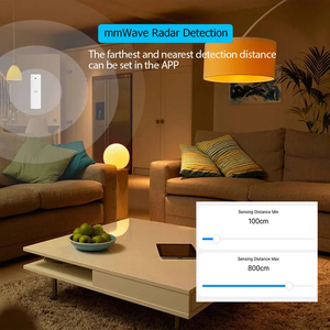 Tuya <strong>Zigbee</strong> Human Presence Detector MmWave Radar Luminance Detection <strong>Sensor</strong> 5.8G USB DC 5V Works <strong>Zigbee</strong> 2mqtt Remote <strong>Control</strong> - Product Image 4