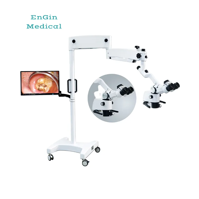 उद्योगों चिकित्सा दंत माइक्रोस्कोप/दंत शल्य चिकित्सा माइक्रोस्कोप के साथ कैमरा