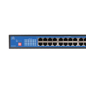 Conmutador Ethernet de 100Mbps y 24 puertos, 2 puertos, 100/1000M, Puerto SFP de enlace ascendente, conmutador PoE no gestionado, conmutador Ethernet en la nube para cámara IP - Product Image 2