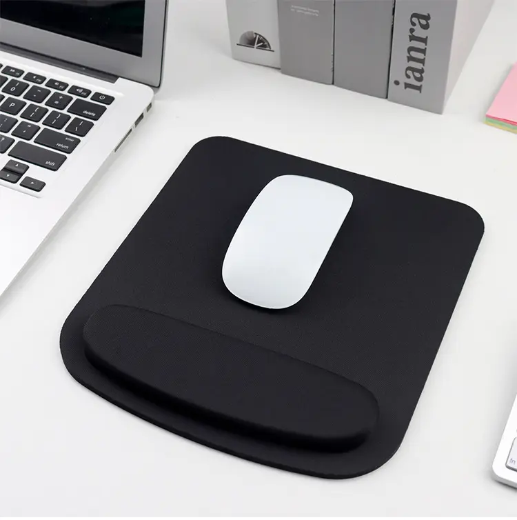 Tappetino per Mouse con Logo personalizzato per la protezione del polso ultrasottile morbido e confortevole all'ingrosso della fabbrica per laptop da ufficio