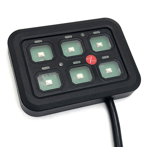 12V 6 Gang anahtarı paneli evrensel devre kontrol kutusu röle sistemi sigorta kablo demeti otomatik kısılabilir açma-kapama LED anahtarı - Product Image 6
