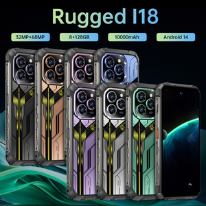 Nuovo Smartphone Robusto I18 2025 8GB+128GB Impermeabile IP68 Sbloccato <span class=keywords><strong>Android</strong></span> 14 Visione Notturna 10000mAh <span class=keywords><strong>Dual</strong></span> SIM Telefono Corazzato - Product Image 2
