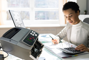Máquina contadora de dinero con pantalla LED MA-9900, contador de billetes de carga trasera con detección de billetes falsos, contador de efectivo de moneda - Product Image 2