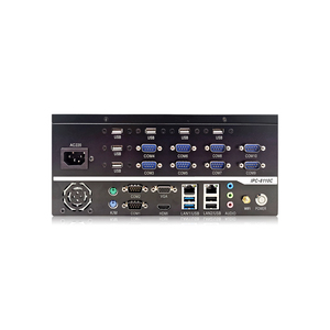 H81 yonga seti 2 LAN ve 10 COM portu sağlam bilgisayar ile endüstriyel Mini PC - Product Image 4
