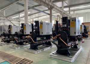 Industrial Remote-Controlled Water Cooled Scroll Type <strong>Chiller</strong> with Shell and Tube Condenser Pump - Product Image 4