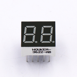 Good Quality 2 <strong>Digit</strong> 0.36 Inch <strong>Led</strong> Fnd 7 <strong>Segment</strong> <strong>Display</strong> 2 <strong>Digits</strong> <strong>Red</strong> with Long Pin Header - Product Image 5