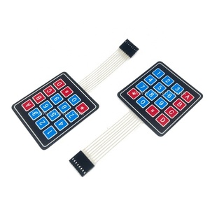 16键按钮4x4矩阵键盘薄膜键盘开关4x4阵列矩阵键盘DIY - Product Image 2