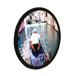 Voll farbige runde quadratische Smart Displays Panel Billboard Werbetafel Panta lla <span class=keywords><strong>LED</strong></span>-Wandbild schirm für den Innenbereich mit Video