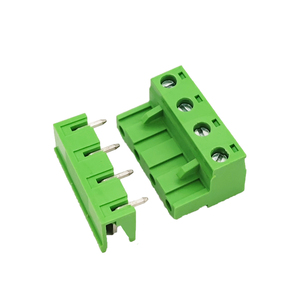 2EDG 7.62mm Pitch <strong>Plug</strong>-in Screw <strong>Terminal</strong> <strong>Block</strong> 2EDGR-7.62 2-12 Pin Male <strong>and</strong> Female Bent Pin <strong>Socket</strong> PCB Wire Connector - Product Image 1