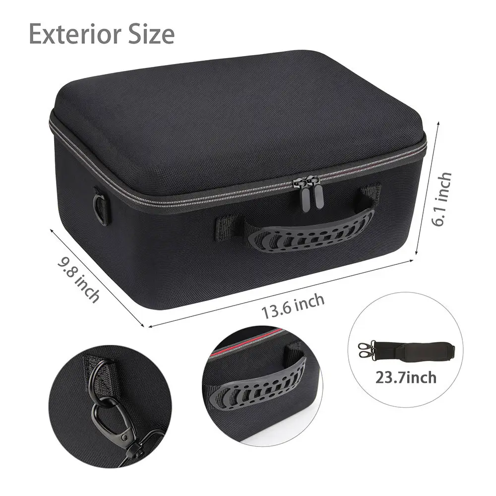 Empty Functional Hard Case EVA Bags Big Size Storage Tool Case with Zipper